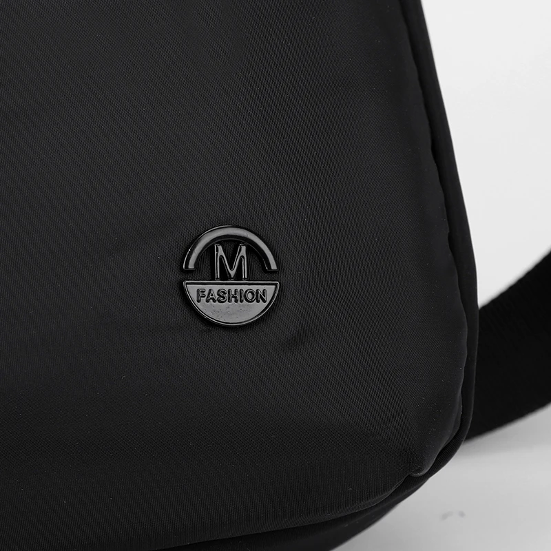 2025 جديد الرجال حقيبة كروسبودي موضة الخصر حزمة حقيبة كتف أكسفورد دائم حقيبة هاتف صغيرة للرجال السفر في الهواء الطلق الرياضة الأسود