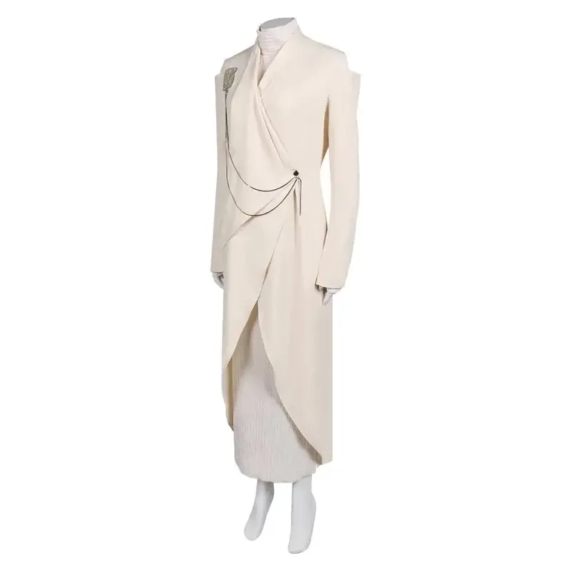 

COSda@Mon Mothma Cosplay Costume TV Disguise Adult Women Roleplay Coat Dress Outfits Halloween Carnival Party SuitCOSda@