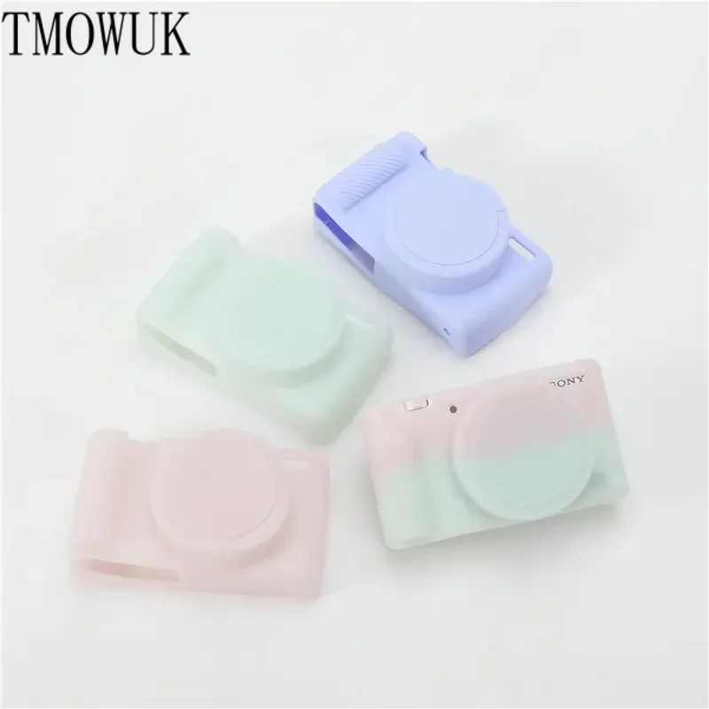 For Sony ZV-1 ZV1 Silicone Armor Camera Body Case Rubber Protective Cover Skin Soft