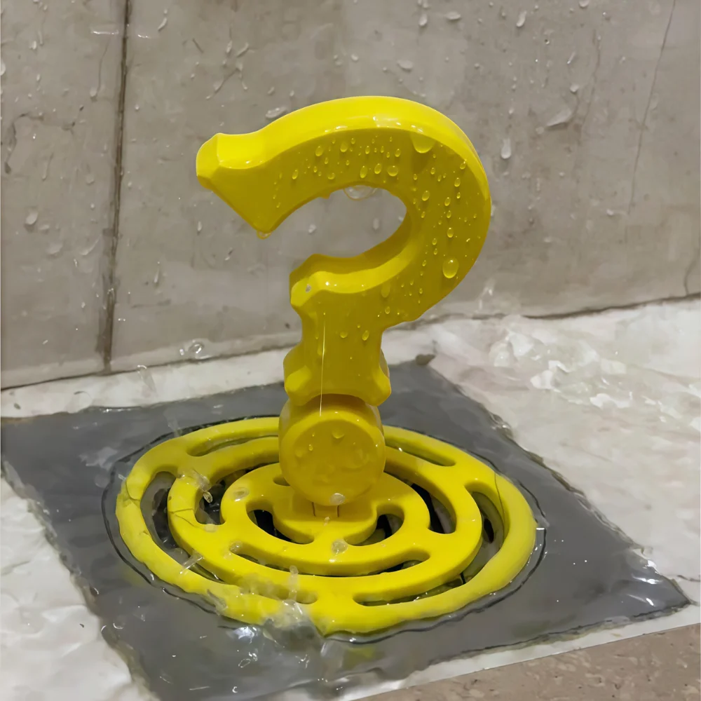 3D Printing Questions - Creative 3d Question Mark Floor Drain