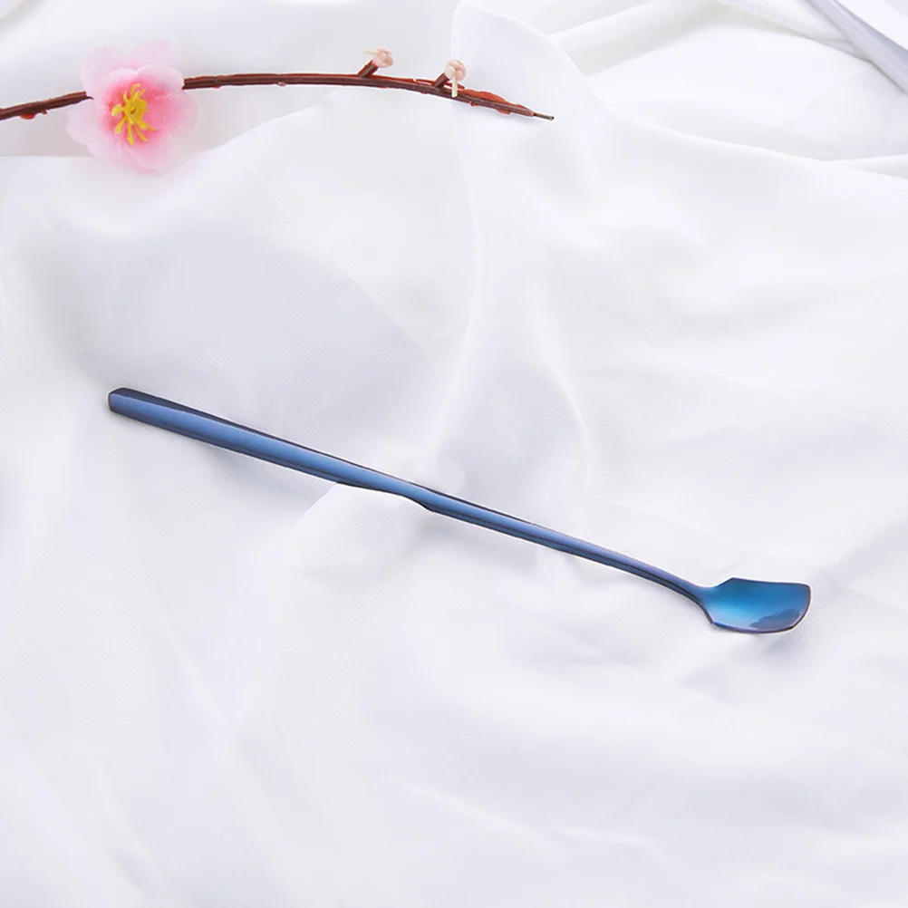 

Stainless Steel Coffee Stir Stick 17X1.5Cm Multi-Function Bar Spoon For Cocktail Milk Juice Tea Drink Stirrer Rod Kitchen