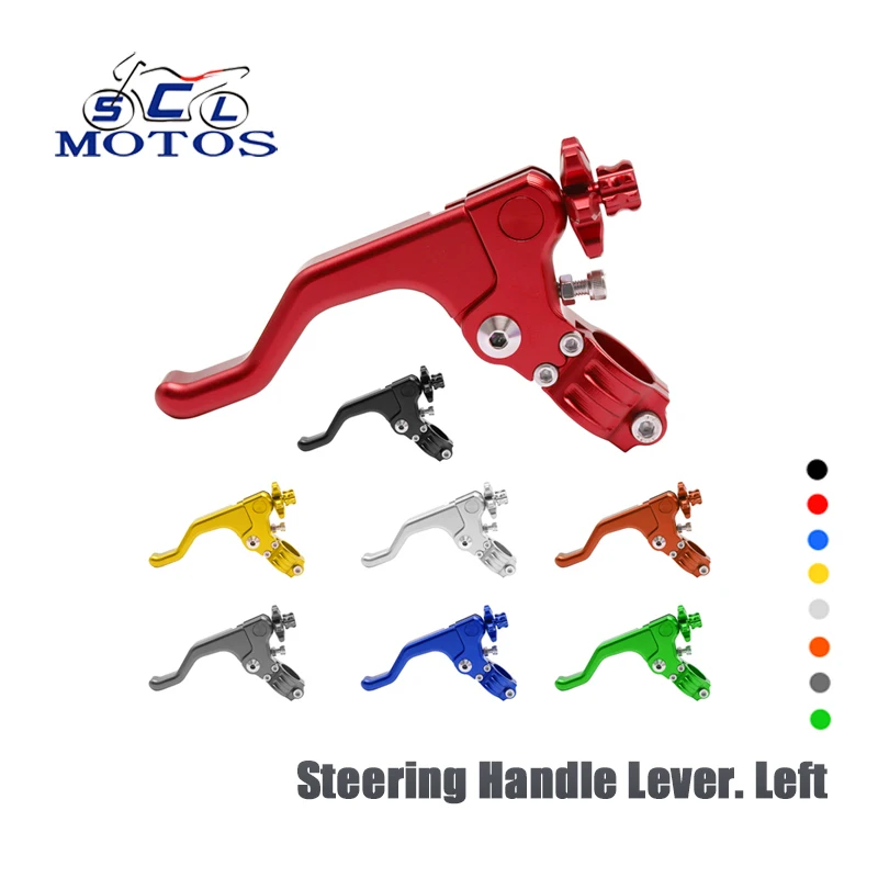 Sclmotos- Short Stunt Clutch Lever For Honda CR CRF250R For Kawasaki KX65/80 KLX For Suzuki RM85/125/250 DRZ For Yamaha YZ WR