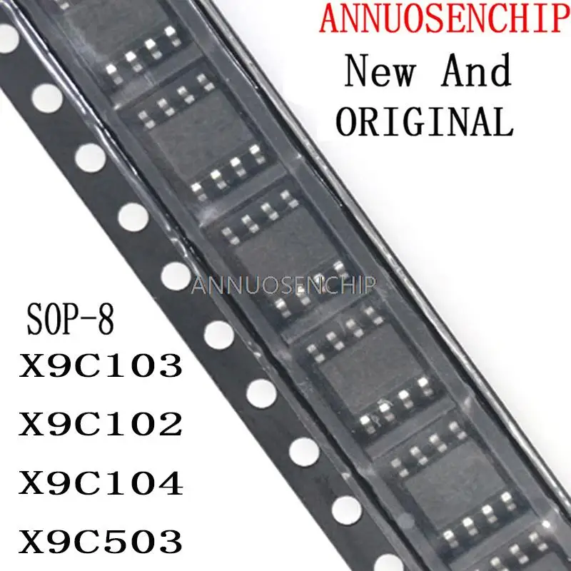 5PCS New And Original X9C103S S SZI SIZ SZ SOP-8 In Stock X9C103 X9C102 X9C104 X9C503