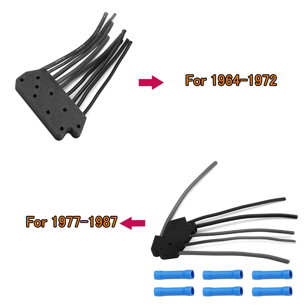 

Power Window Switch Connector Pigtail GM Full Sze 1964-1972 A-Bdy 1977-1987 Camaro Car Accessories