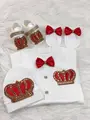 gold and red