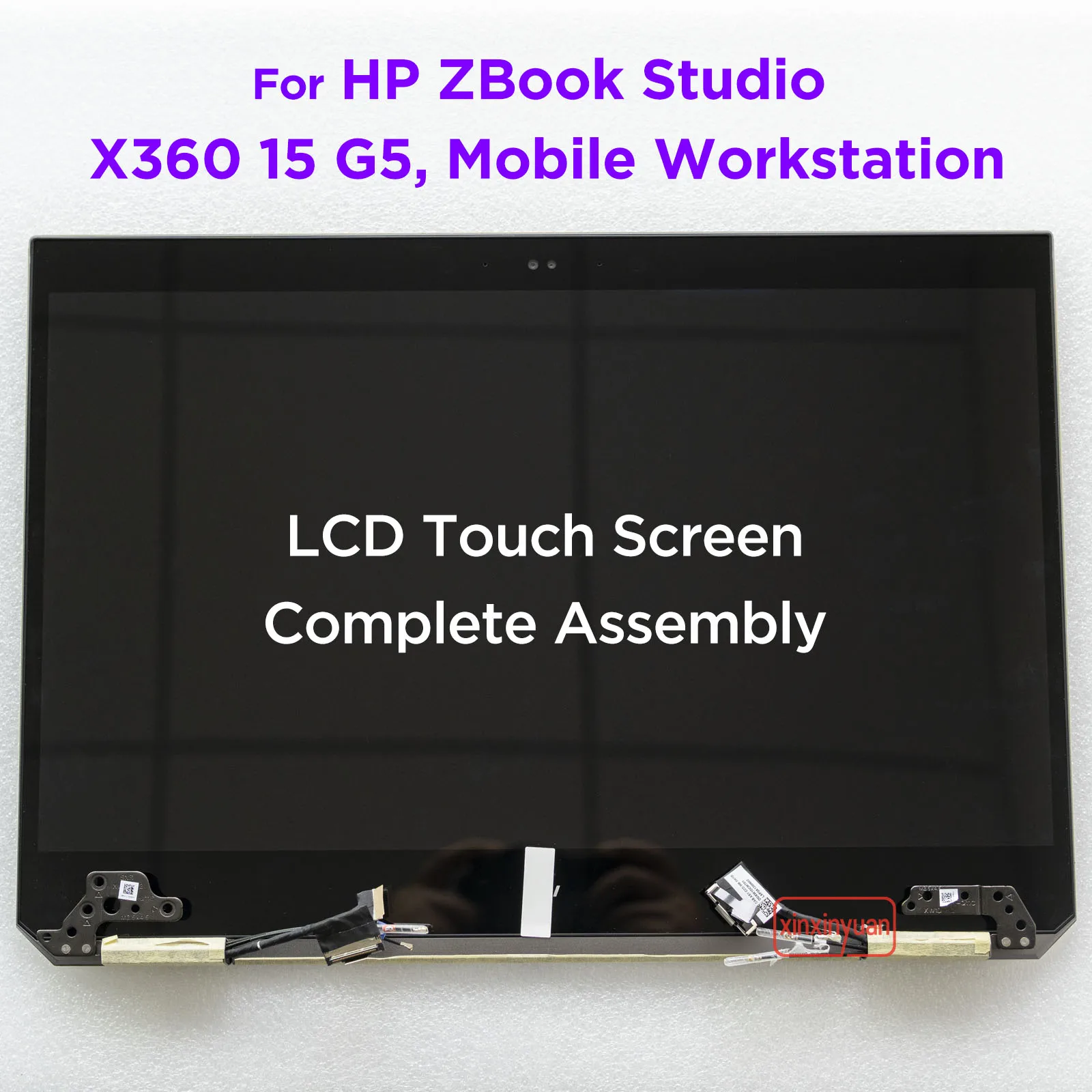 

15.6 LCD Touch Screen Complete Assembly for HP ZBook Studio X360 15 G5 Mobile Workstation Display Panel Replacement L28706-001