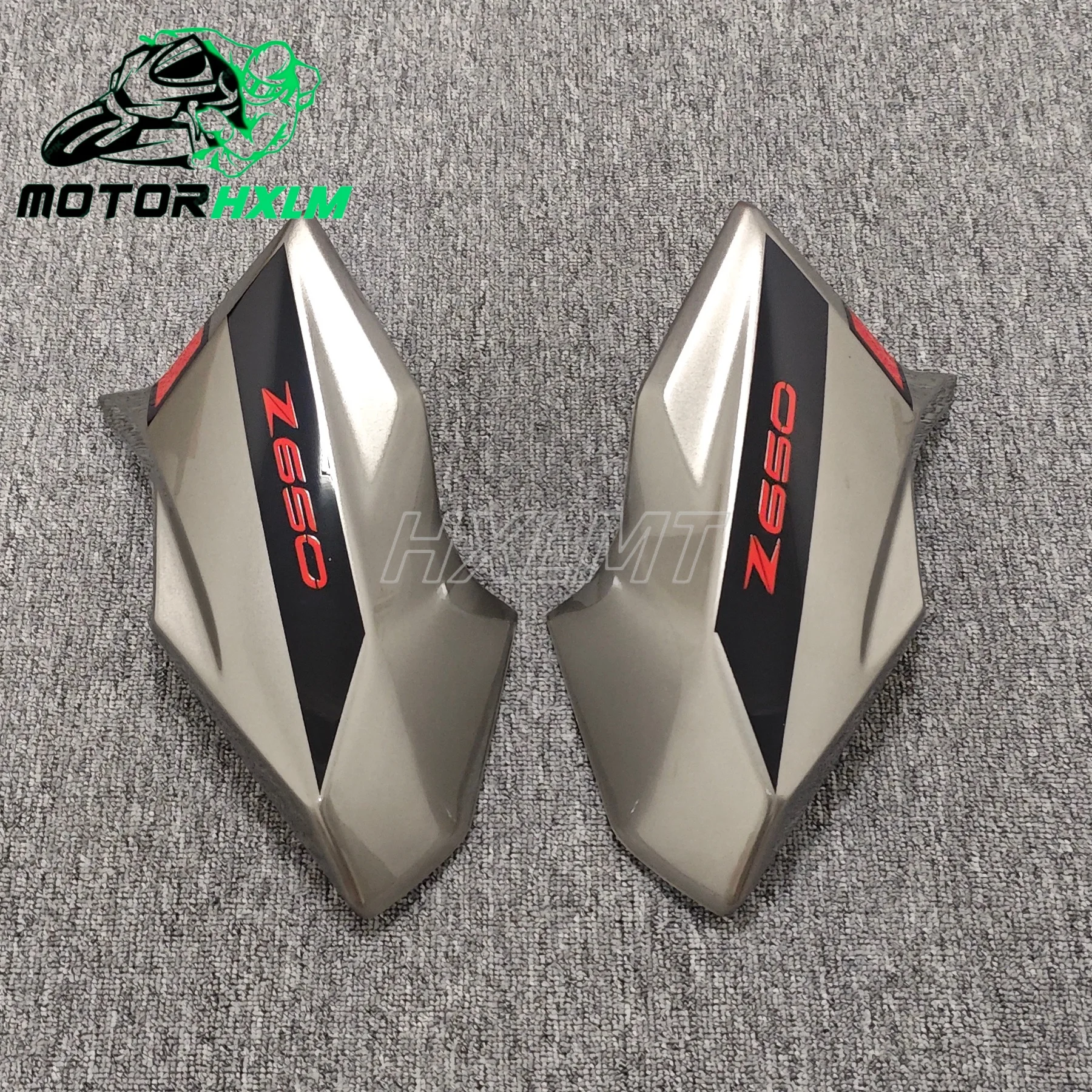 Z650 Motorcycle Front Head Side Tank Gas Panel Fairing Frame Cover Fit For Kawasaki Z 650 2020 2021 2022 2023 Z-650 Accessories