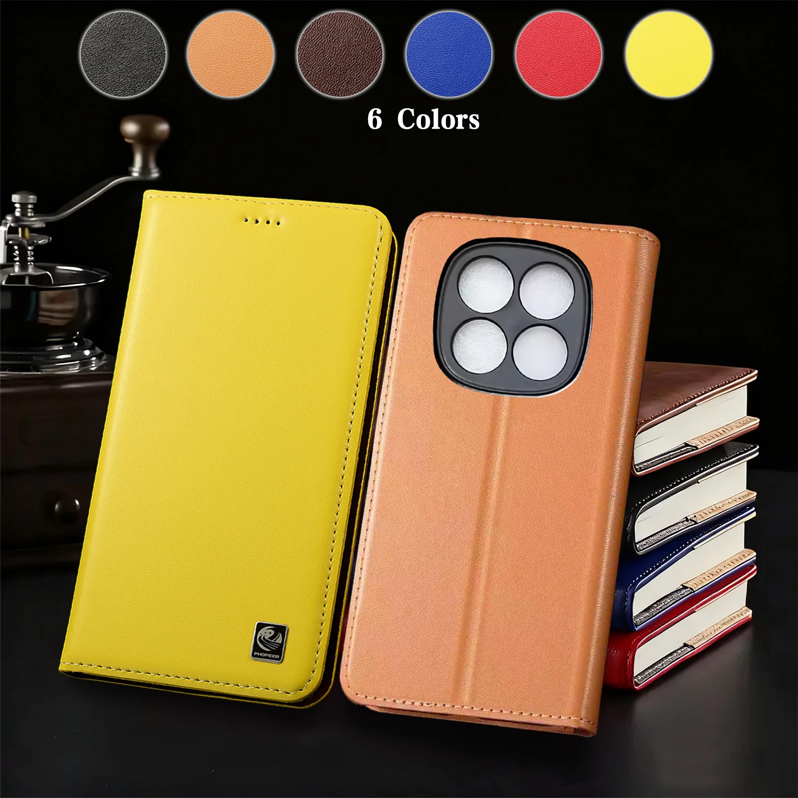 

Genuine Leather Case For Redmi Note 10 10S 11 12 12S 13 14 14S Pro Plus 4G 5G Turbo Nappa Pattern Flip Wallet Cover Case No-Slip