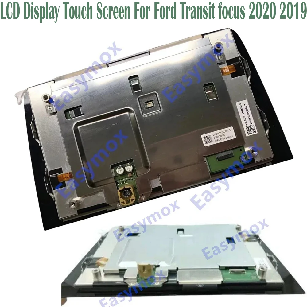 

LQ080Y5LX01D LCD Display Touch Screen For Ford Transit focus 2020 2019 Car Radio Navigation Screen Replacement