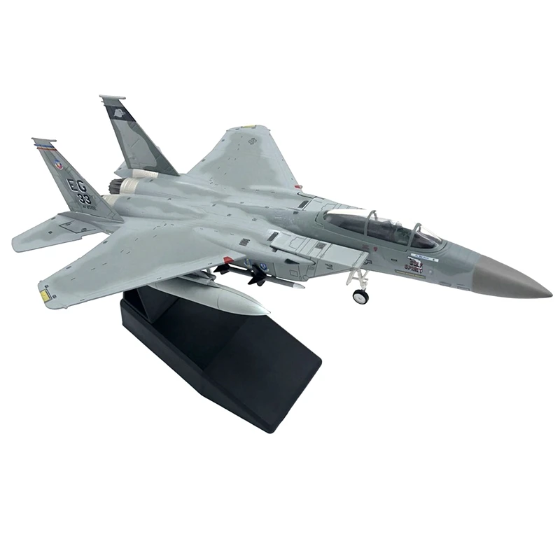 2X 1/100 Scale Diecast Airplanes F15 Eagle American Navy Airplanes Model For Collection Gift Home Living Room Decor