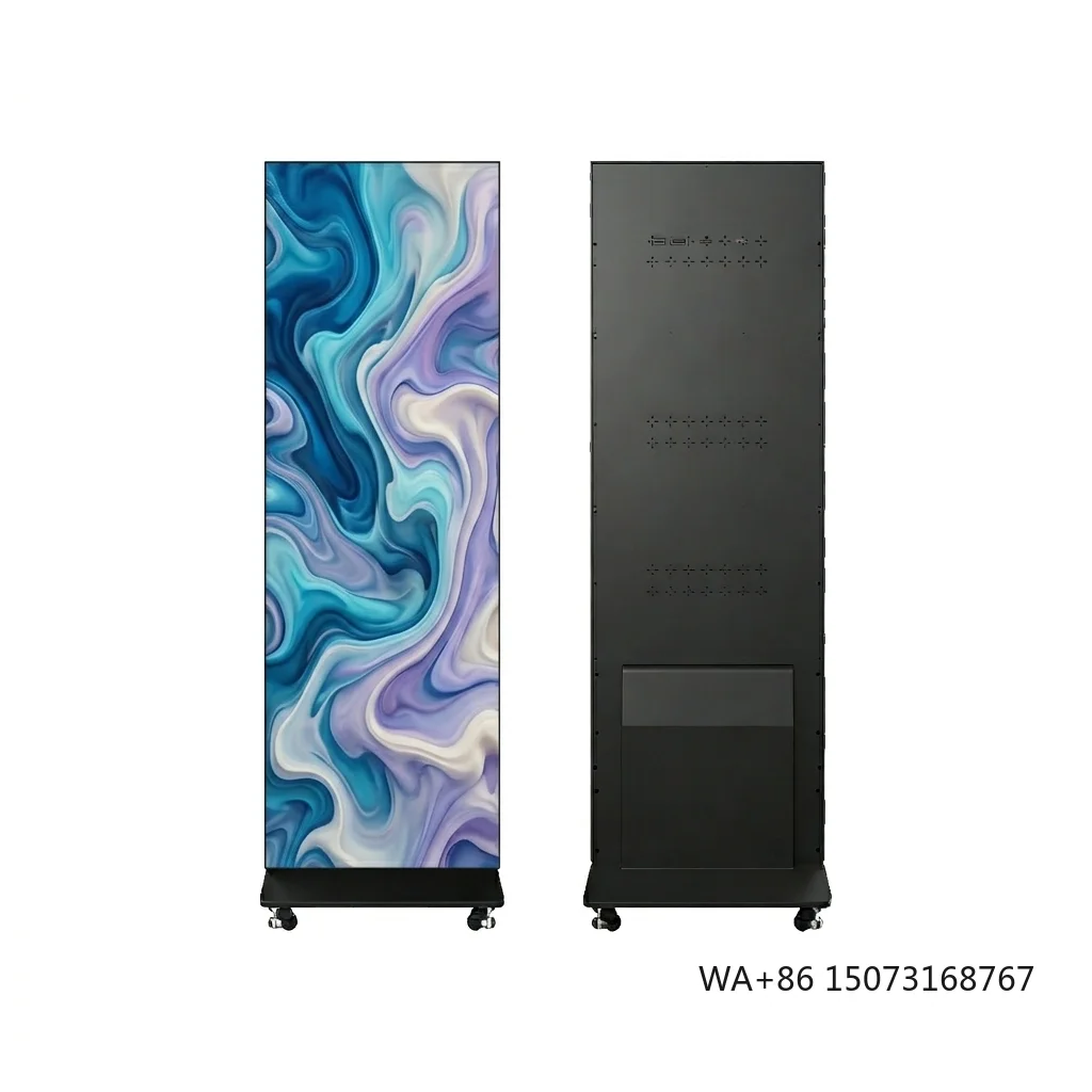 

Full-Color High-Definition Indoor/Outdoor Foldable LED Display Poster 2mm Pixel Pitch 1000cd Brightness HDR10 IP65 Waterproof