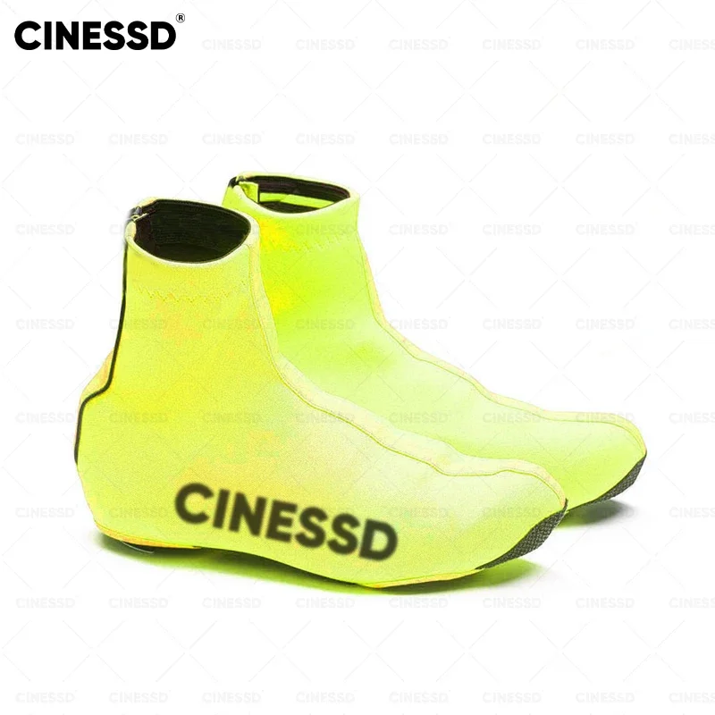 CINESSD New Dustproof Cycling Shoe Cover Sport 2023 Men\'s MTB Bike Shoes Covers Bicycle Overshoes Monochrome Cubre Zapatos Women