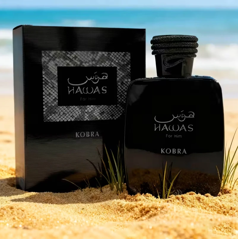 عطر رجالي راساسي هاواس كوبرا، 100 مل (3.4 أونصة)، عطر يدوم طويلاً، مناسب لأي مناسبة، هدية مثالية للعطلات