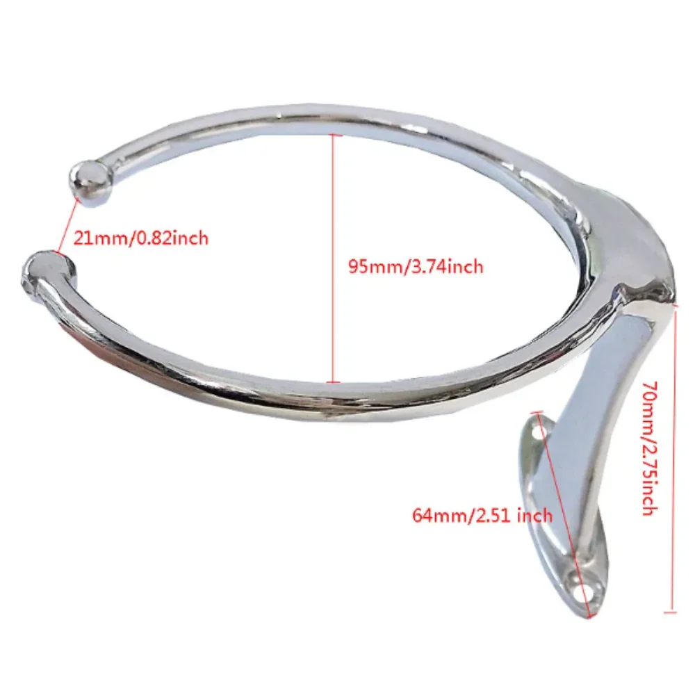 

Ship Stainless Steel Cup Holder Single-leg Single Cup Teacup Holder Double Cup Marine Grade Drink Holder Yacht Accessories