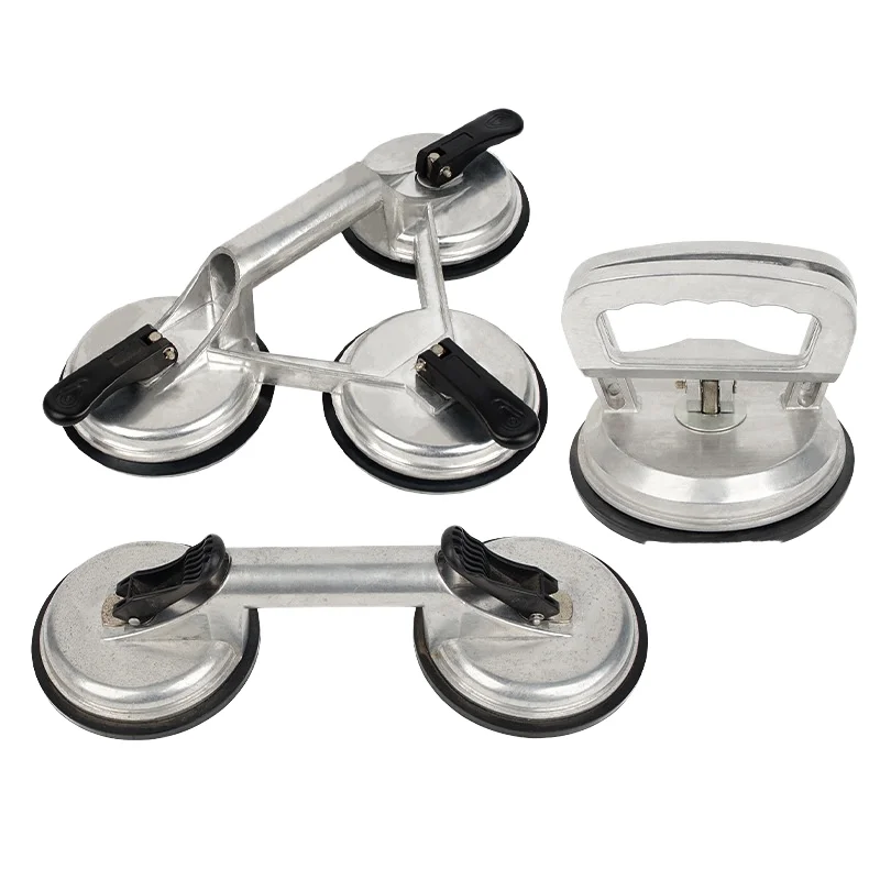 Yueyueli Strong Single Double Three Claw Thickened Manual Suction Head Marble Floor Tile Vacuum Ceiling Suction Cup