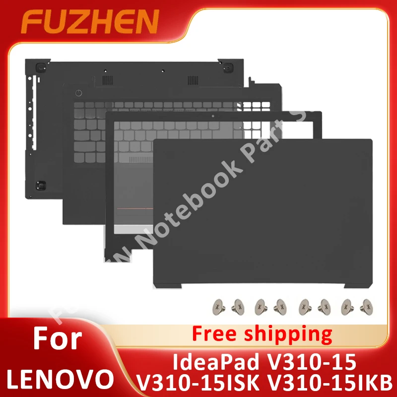 Laptop Case For Lenovo IdeaPad V310-15 V310-15ISK V310-15IKB LCD Back Cover Front Bezel Palmerst Lower Bottom Case Hinges