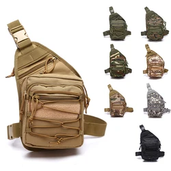 Tactical Gun Bag Shoulder Chest Pack with Sling for Handgun Concealed Carry Gun Pouch Pistol Case Fanny Pack With Waist Belt