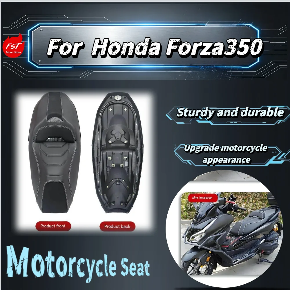 For Honda Forza350 Regular Upgraded Saddle Assembly Wear‑Resistant Breathable Motorcycle Seat Mod Accessories