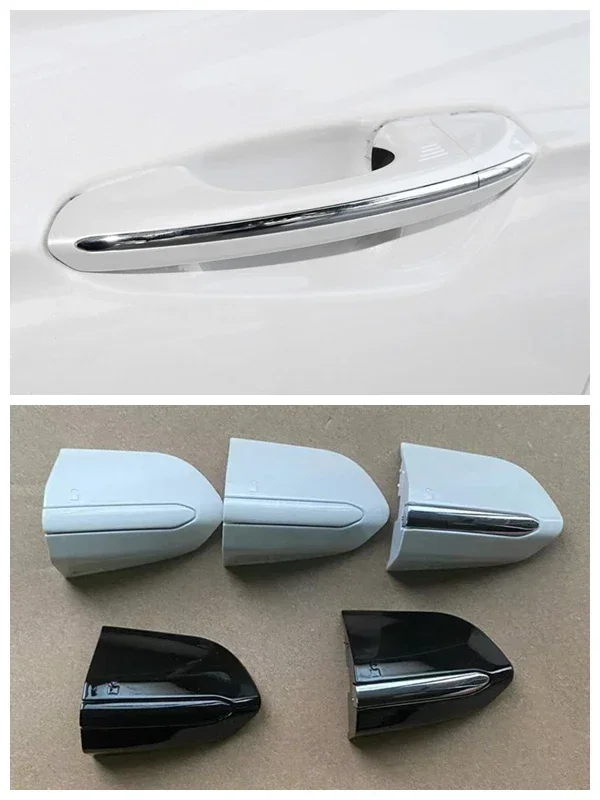 Car Exterior Front Left Door Lock Handle Cover Cap For Ford Mondeo MK5 2013-2019 Edge MK2 2018 2019 Taurus 2015-2020 byShop11033