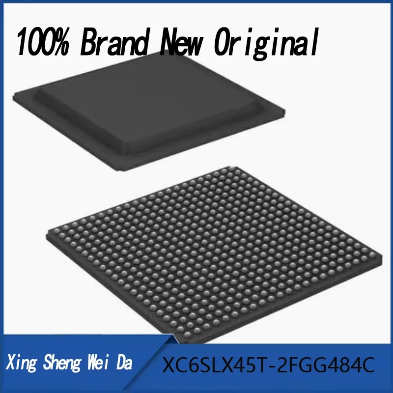 New original XC6SLX45-2FGG484I BGA-484 programmable IC integrated circuit