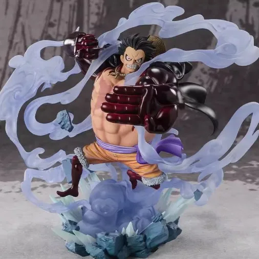 Bandai Figuarts ZERO FZ Super Intense Battle One Piece Figure Law 4 gear Luffy Onigashima Duel Action Figurines