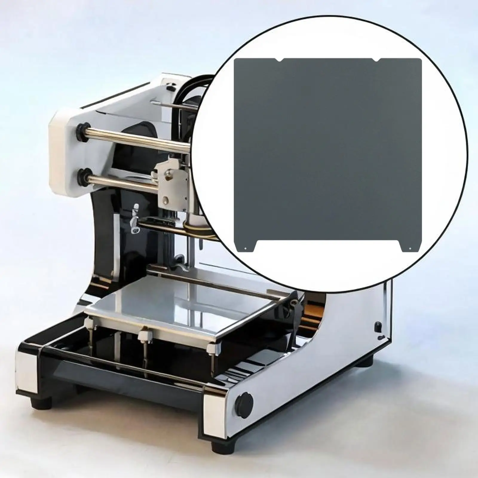 Cold Build Plate 3D Printer,Double Sided Spring Steel Sheet Spare Part,Board Replaces Low Temperature Platform for 3 S1 Pro