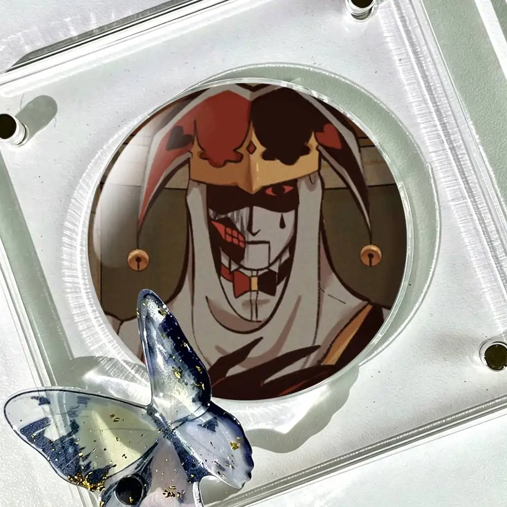 Jestyn K-Kingdom of M-Marionettes   Laser Badge Applicable For Backpack Clothes Hats Decor Creative Accessories