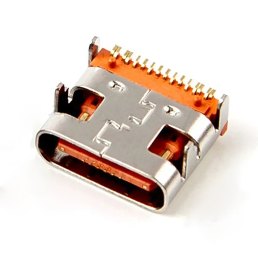 10 sztuk 16Pin SMT złącze wtykowe Micro USB typ C 3.1 żeńskie umieszczenie SMD DIP do ładowania PCB o wysokim natężeniu — zdjęcie 3