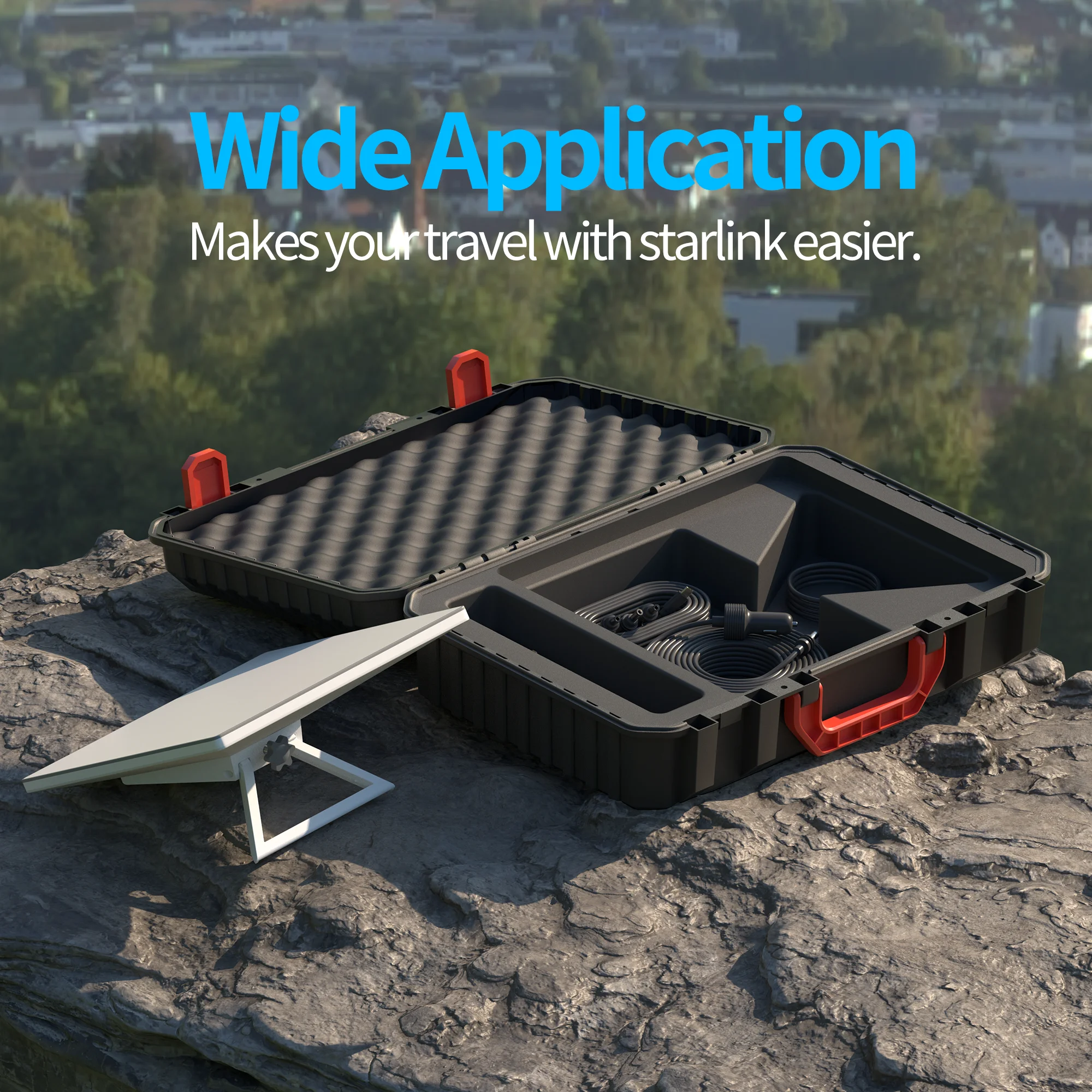EDUP EP-SK0082 Supporto per Tubo Starlink Mini in Lega di Alluminio per RV/ Palo/Yacht/Camper EDUP EP-SK0082 Supporto per Tubo Starlink Mini in Lega di Alluminio per RV/ Palo/Yacht/Camper
