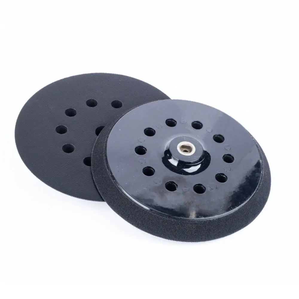 For Paji 9 Inch Drywall Grinder Pad 10 Hole Adhesive Polishing Base Plate Dust Extraction Disc Electric Power Tool Accessory