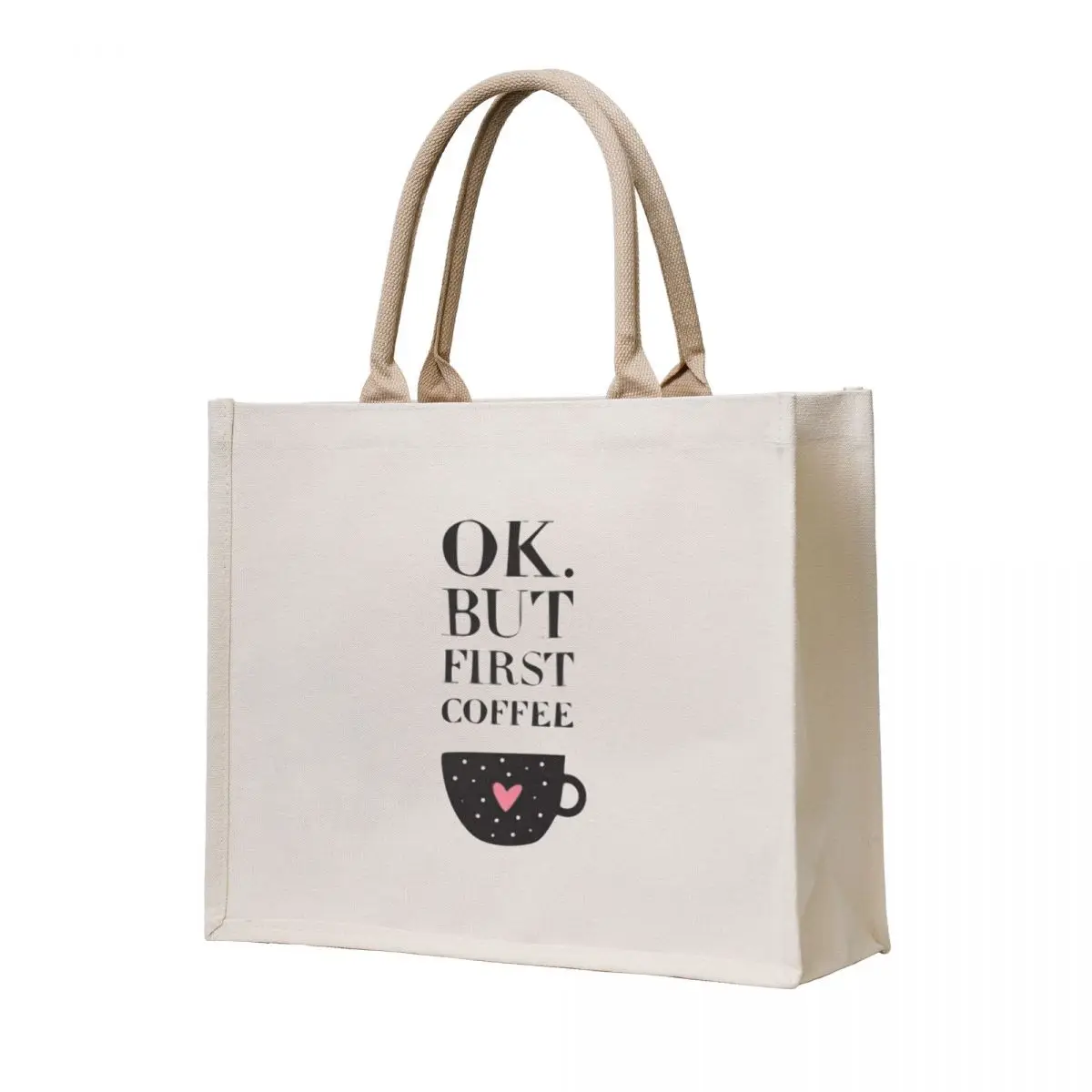 

Ok, but first coffee!!!!!! Tote Bag Reusable bags Handbags canvas tote bags Big bag women