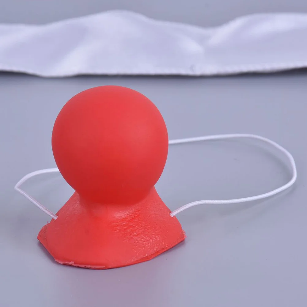 3pcs Big Rubber Red Nose Funny Honking Clown Nose for Halloween Masquerade Carnival clown nose prop masquerade clown nose