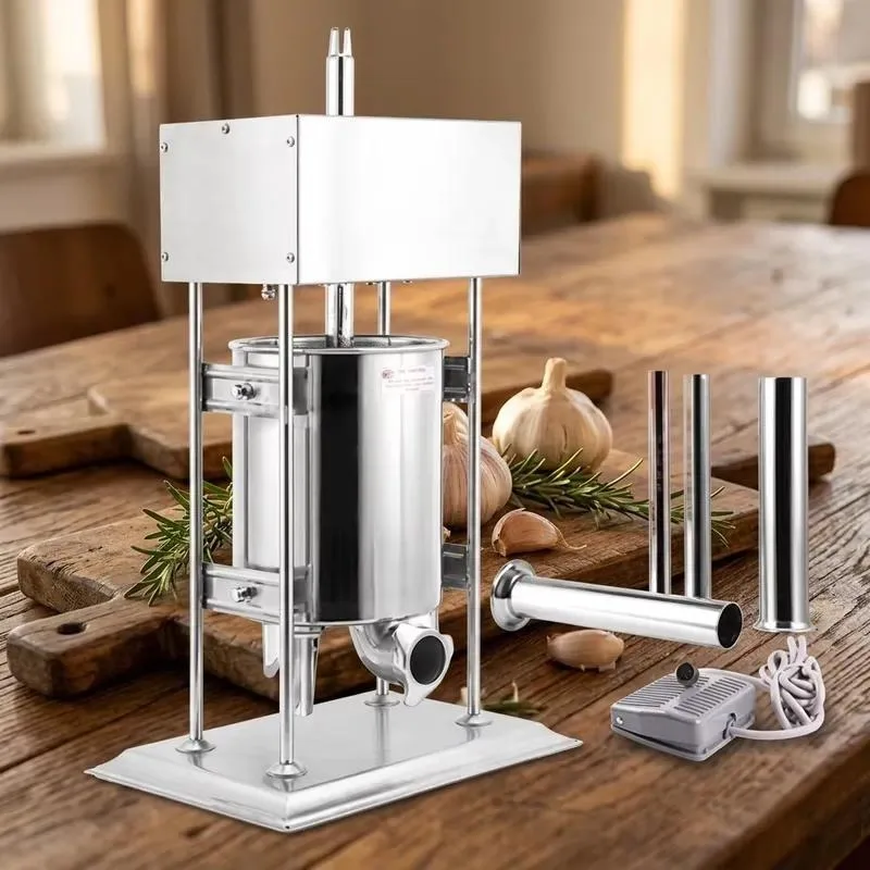 Large Capacity Commercial Sausage Filling Machine CE Certified Stainless Steel Enema Device