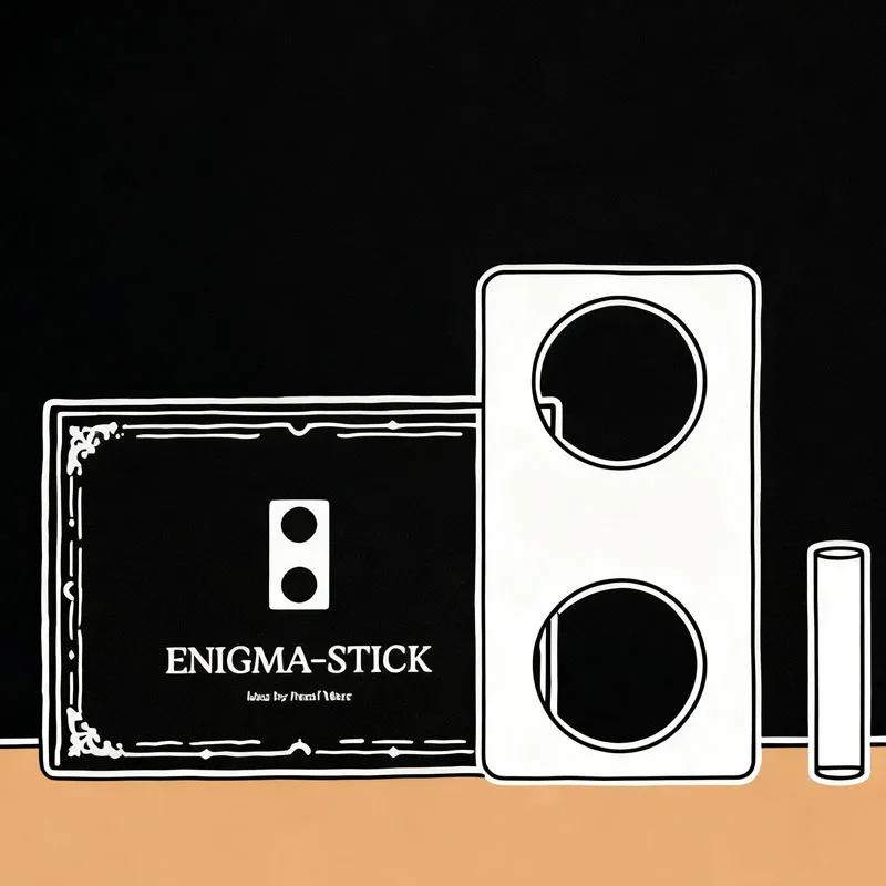 Enigma Stick By Pascal Marc Magic Tricks Street Magic Props Illusions Magician  Party Magia Games Stage Props