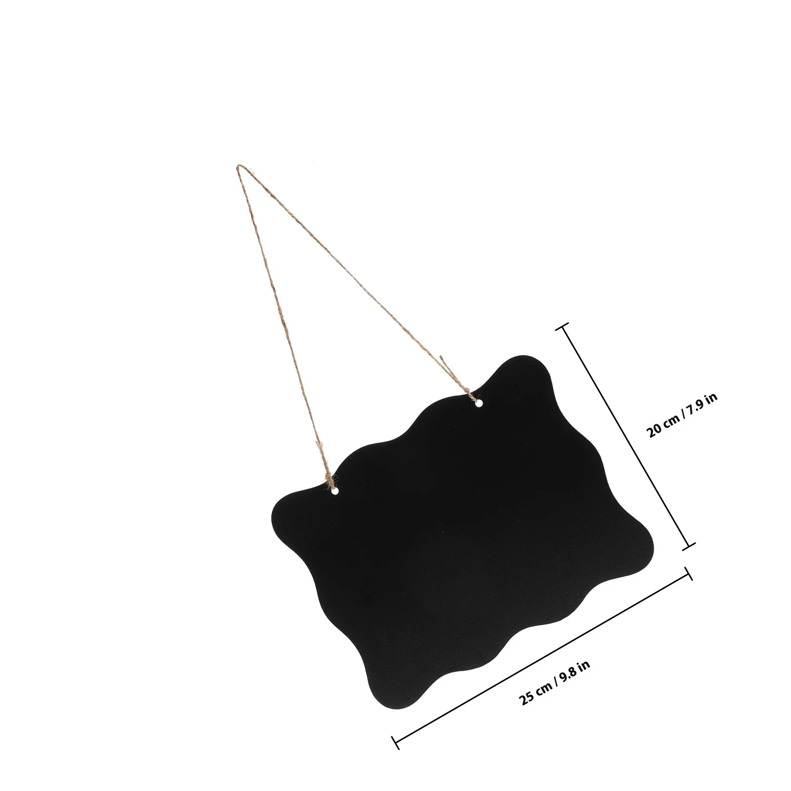 2 قطعة علامة السبورة خشبية معلقة السبورة ارتداء مقاومة لمتجر فناء شرفة جدار ديكور في الهواء الطلق علامة سبورة الطباشير الصغيرة #6