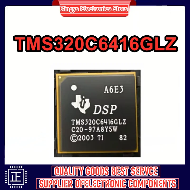 

TMS320C6416GLZ TMS320C6416 Чипсет BGA IC Новый на складе