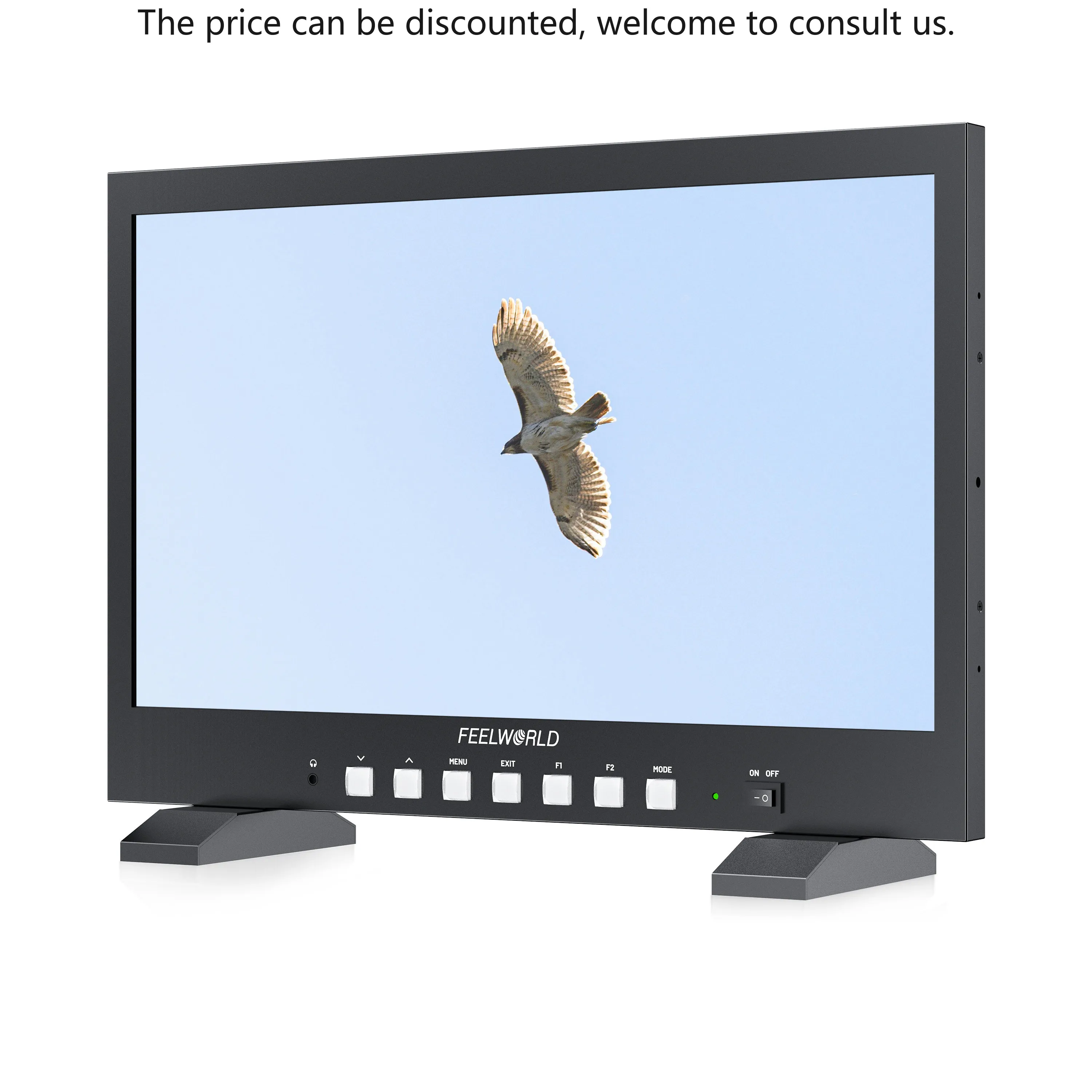 

FEELWORLD FVM215-1000 21.5inch High Brightness 1000nit Full HD IPS 4K60Hz HDMI 3G-SDI Professional Production Broadcast Monitor