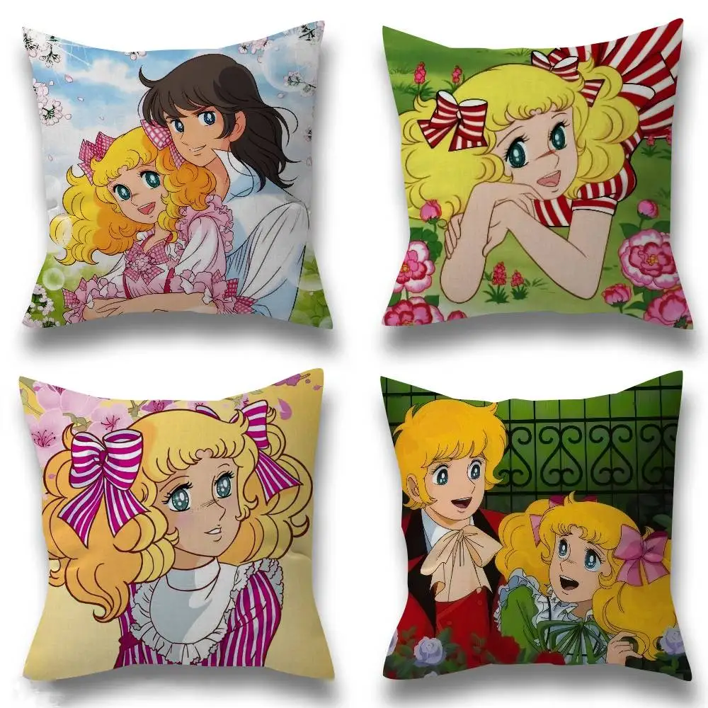 Anime C-candy cute Candy   Cushion Cover Inches Farmhouse De