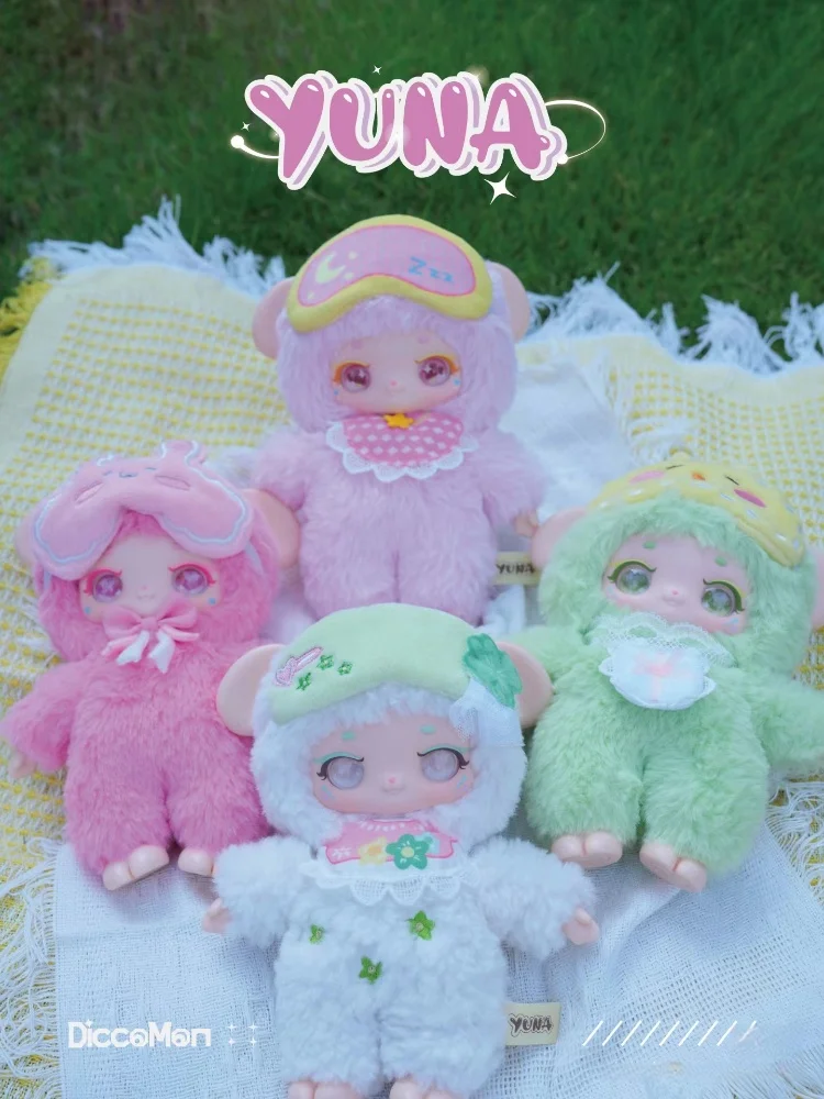 Yuna Goodnight Sheep Series, натуральная слепая коробка, овечья виниловая кукла, модная игровая сумка, подвеска для девочек, милая кукла, загадочная коробка, подарок-сюрприз