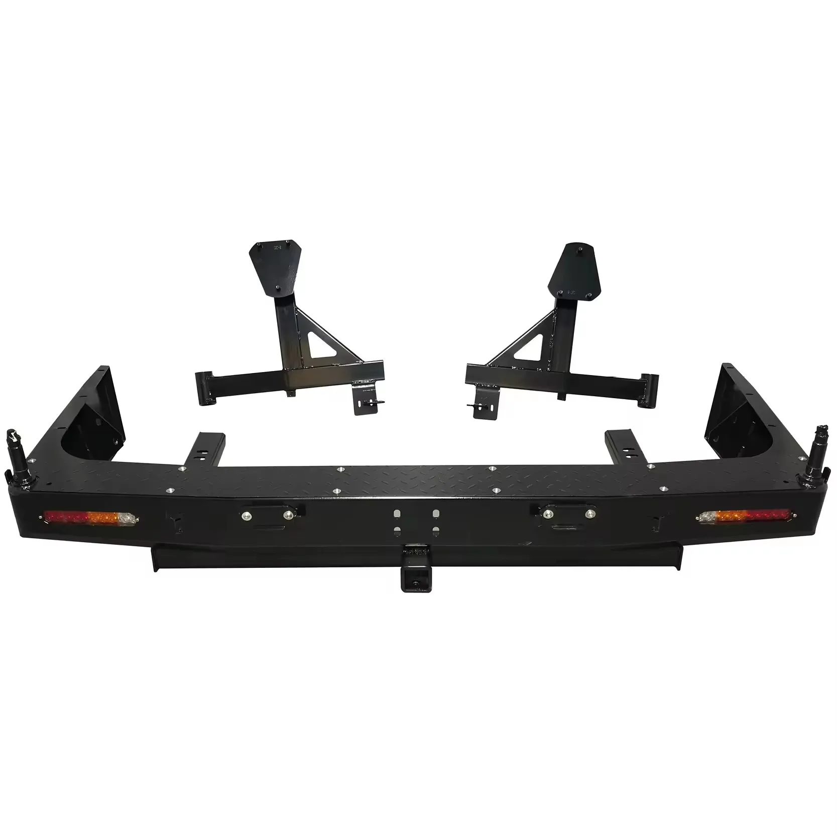Hot Selling New Style Steel Rear Bumper 4x4 Car Body Kit Accessories Fit For Landcruiser LC200