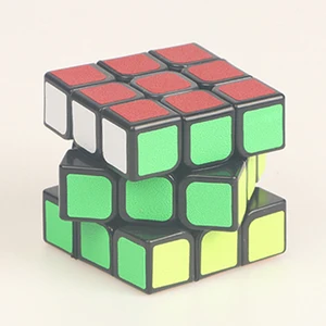 Cubo mágico 3x3 adesivo cubo mágico divertido alívio do estresse cérebro impulsionando brinquedos educativos crianças quebra-cabeça competição brinquedo presente 10 principais vendas trocador anatomico bebe - №7