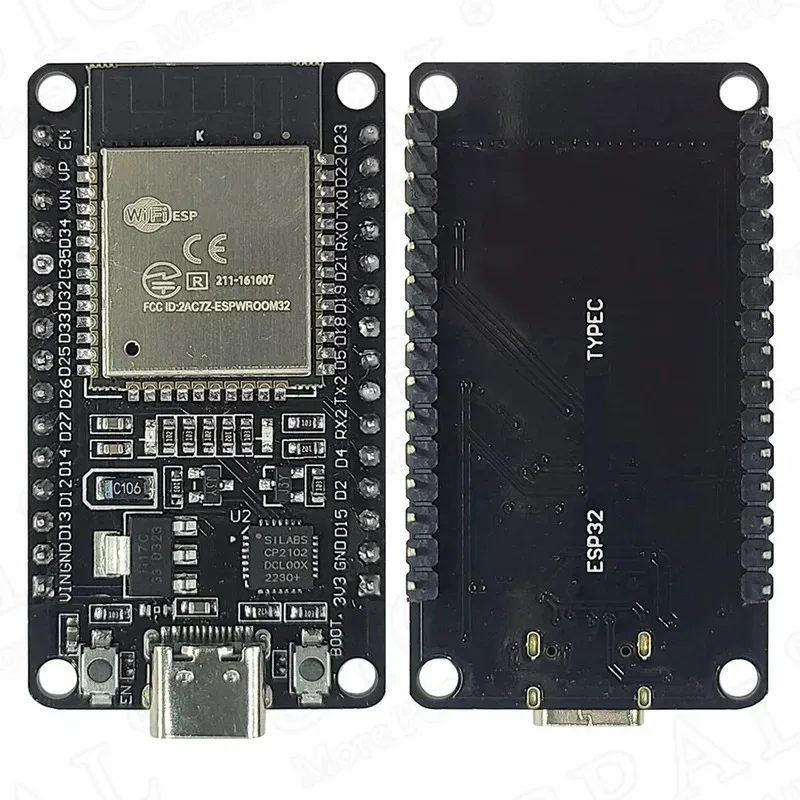 

ESP32 2.4G WIFI Bluetooth Module Development Board 30Pin 38Pin Micro Type-C ESP-32 Ultra-Low Power Consumption Dual Core CP2102