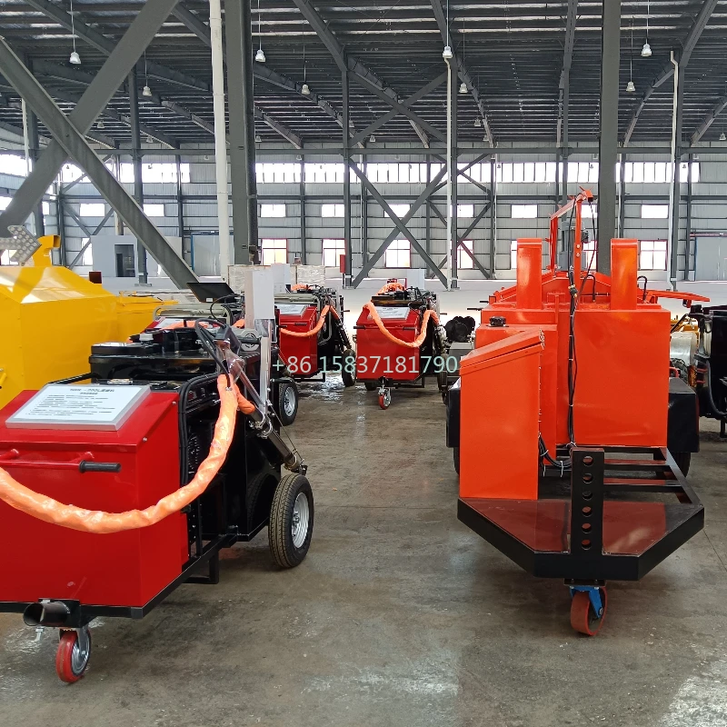 Pavement Concrete Road Crack Cement Caulking Machine Sealcoating Asphalt Road Seam Filling Seal Coating Machine Manufacturer