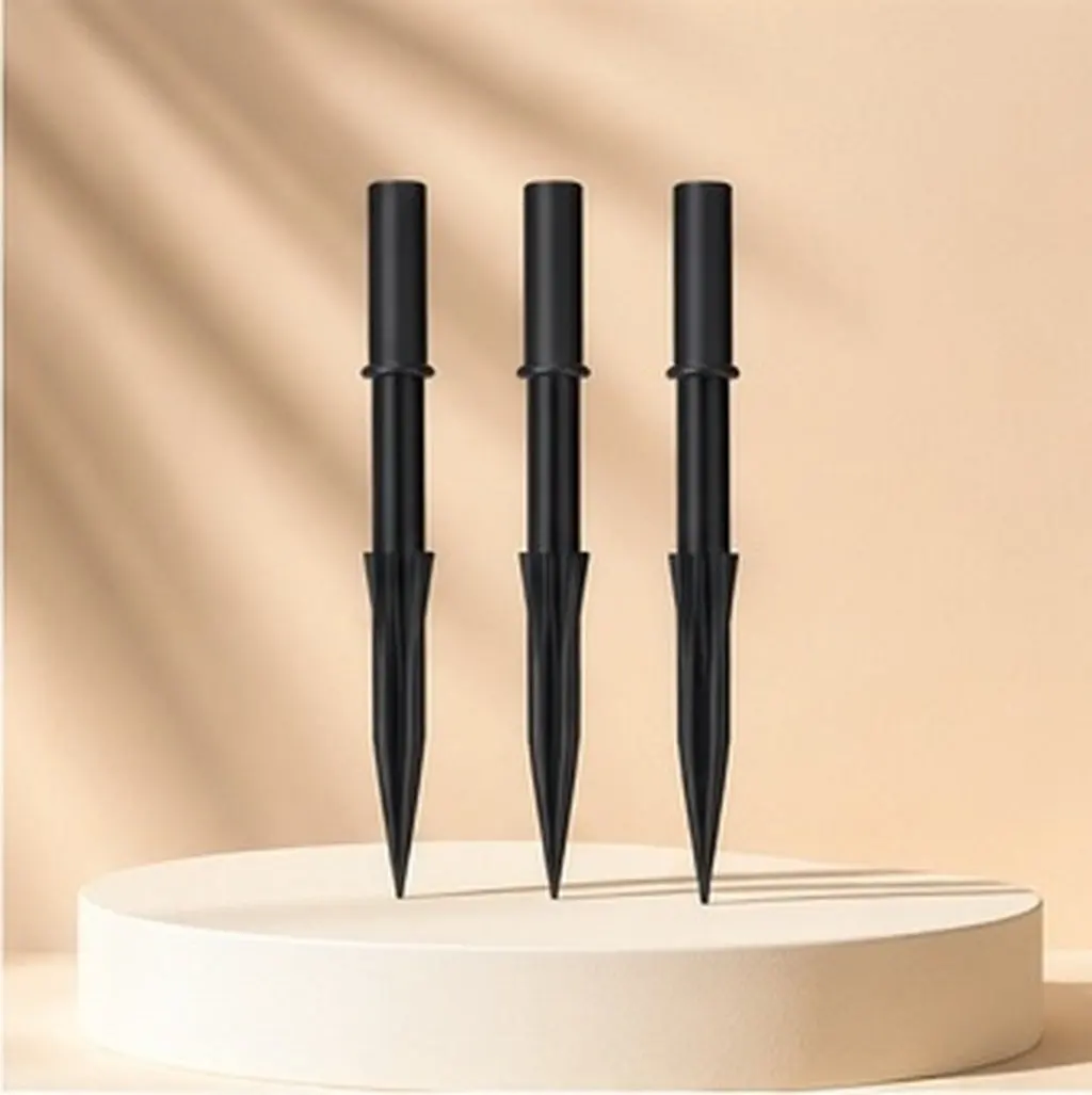 20Pcs Garden Light Stakes Replacement Plastic Solar Lamp Spikes with Inclined Angle Drainage Design for Outdoor Pathway