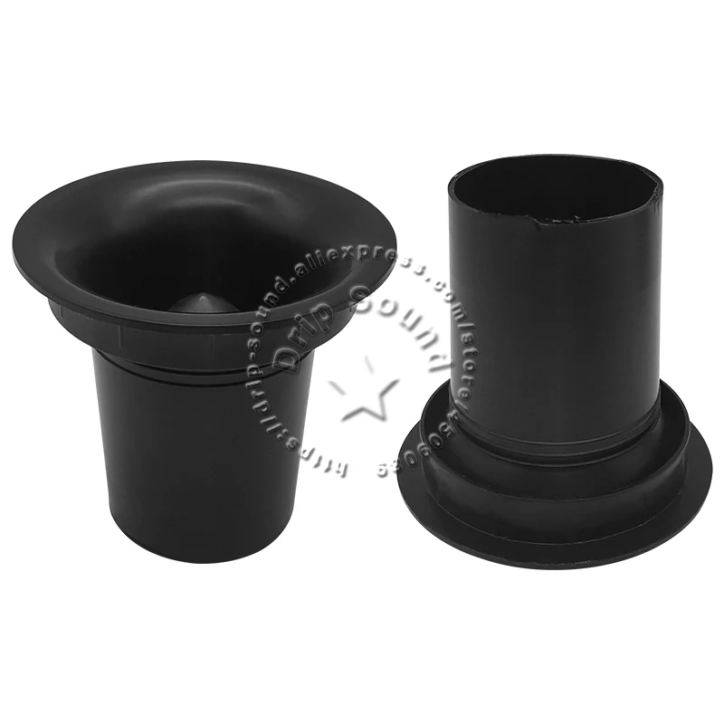 Tubo de puerto de altavoz de 2 piezas, Woofer, tubo de reflejo de graves, Audio, fase invertida, caja de altavoz, ventilación de aire, agujero de apertura de 39-110mm