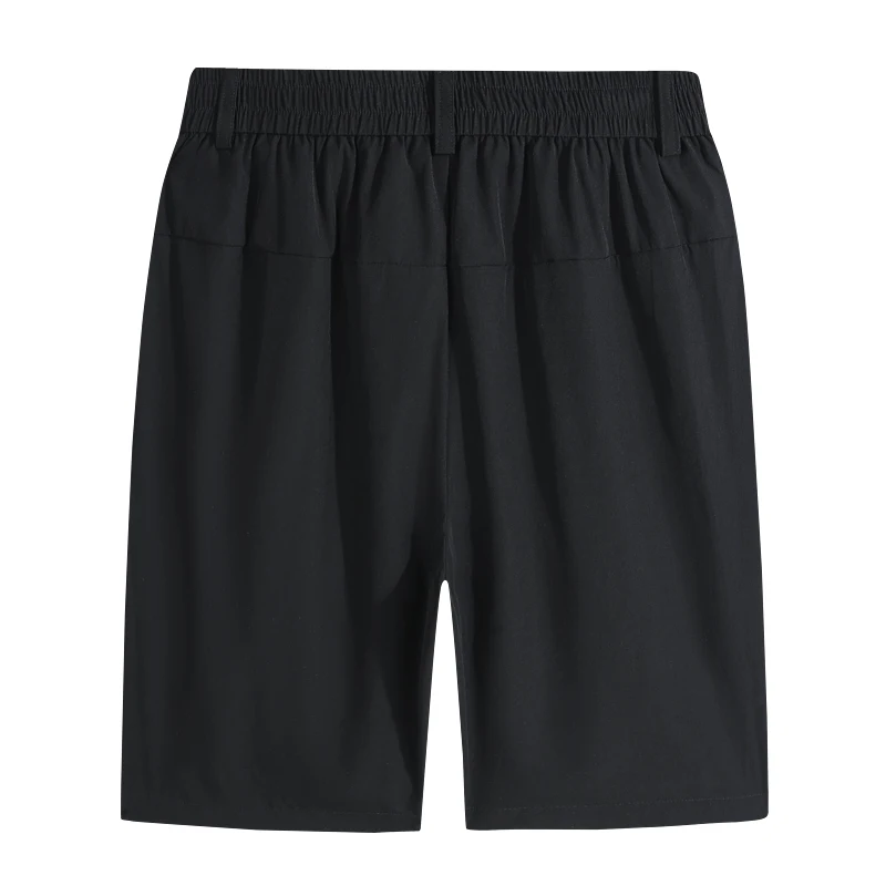 New Korean Summer High-Quality Loose Fashionable Versatile 5-Point Pants Men'S Ice Silk Casual Quick Drying Breathable Shorts