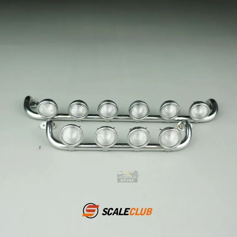 Scaleclub Model  For Scania R470 R620 Upgrade Metal Ceiling Lamp Holder Cup  For Tamiya  Scania 770S MAN Benz Volvo RC Trailer