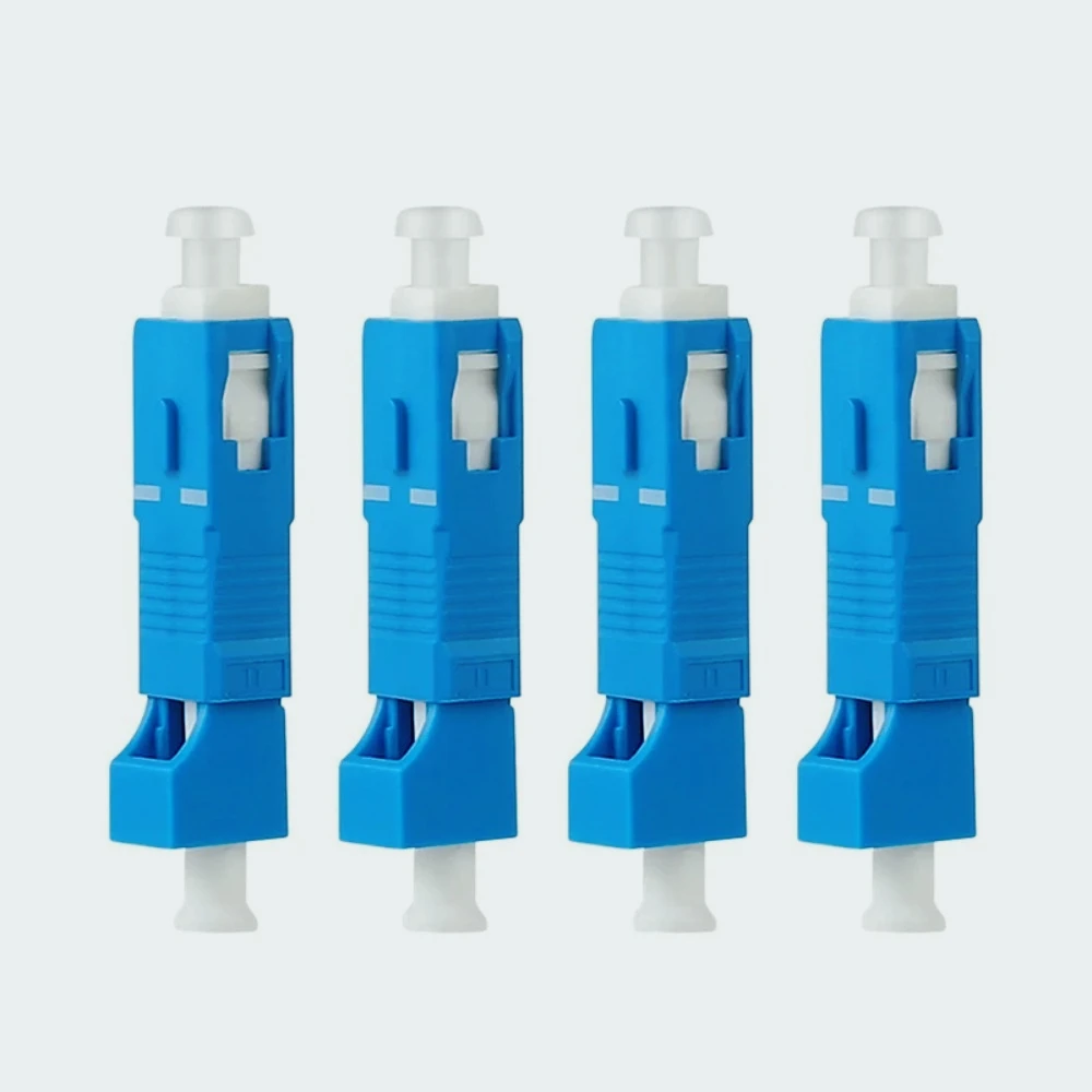 ZF-F Conector adaptador  fibra óptica híbrida para medidor  potencia óptica, paquete  4 unidas  un solo modo 9/125Um S