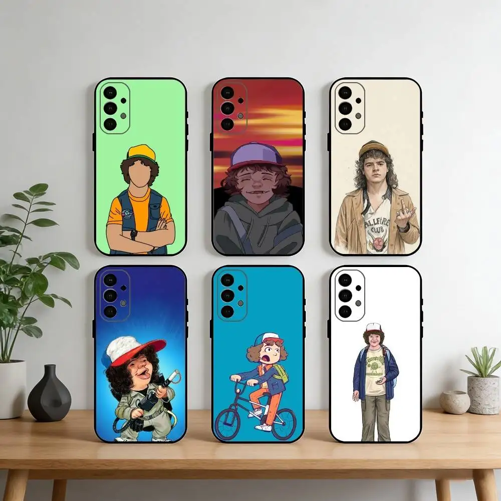 

COOL Dustin Phone Case For Samsung S25,S24,S21,S22,S23,S30,Ultra,S20,Plus,Fe,Note,10,9,5G Black Cover