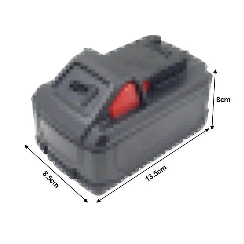 10 Cores 21700 Battery Storage Box BMS PCBA For Milwaukee 18V Li-ion Battery Protection Circuit Board Plastic Case Shell Housing